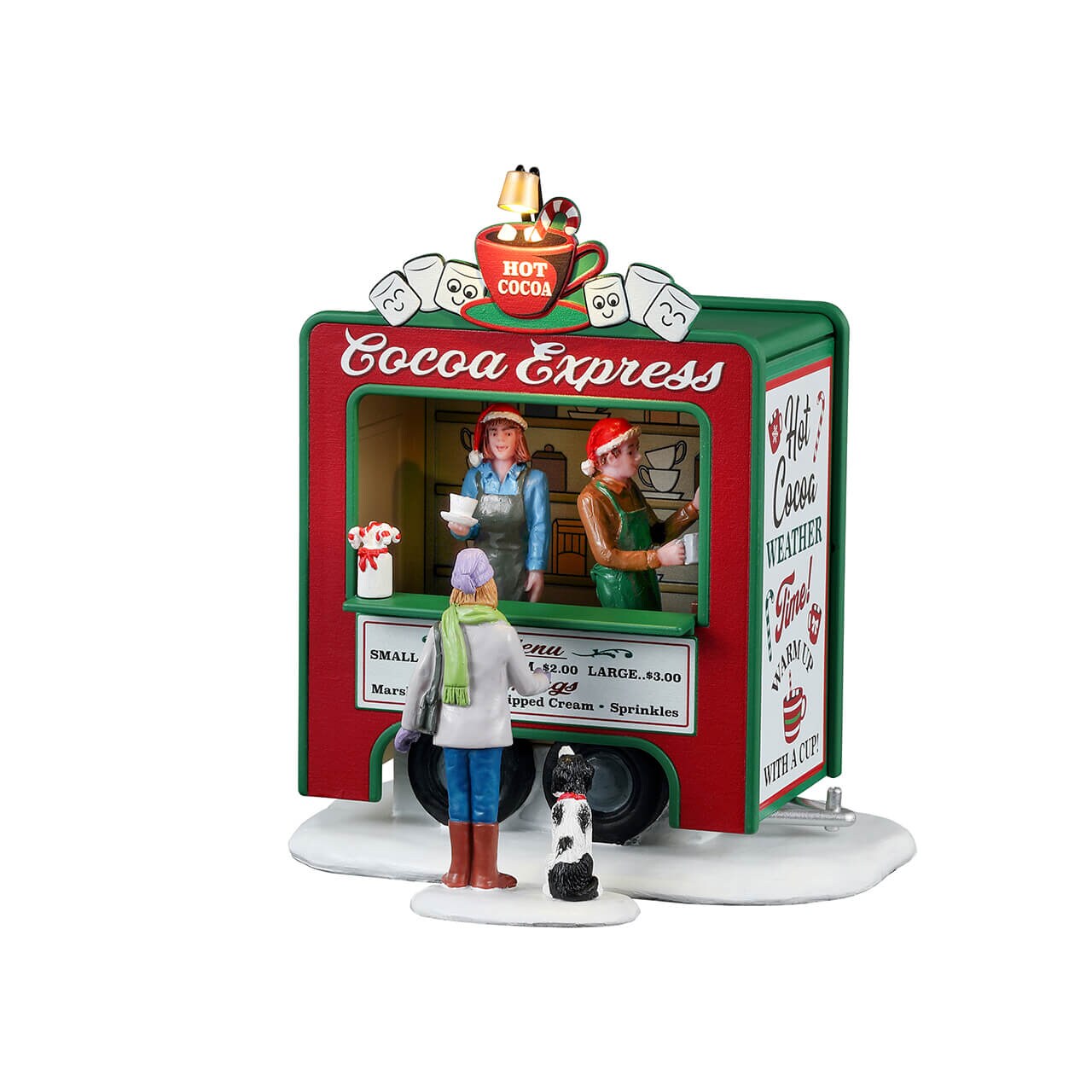 Lemax© General Products Village Accessory™: Cocoa Express, Set Of 2